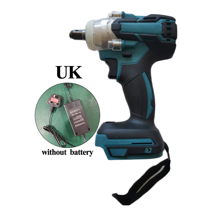 18 в 350N беспроводные 1/2 дюймов ударный гайковерт с Зарядное устройство 10-3200 об/мин