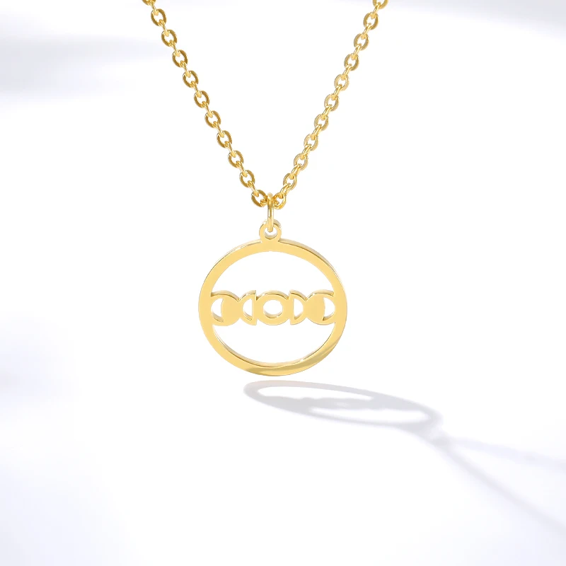 2021 Nieuwe Goud Zilver покрытые маленькие круглые Kettingen Bijoux Voor Vrouwen Kragen Mode-sieraden Sleutelbeen