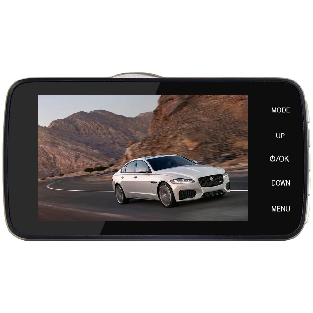 2017 Новый 4 0 дюймовый IPS экран Автомобильный видеорегистратор Novatek Автомобильная