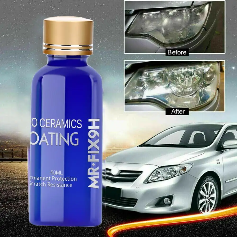 

Car Crystal-plated Headlight Repair Fluid Repair Kit Oxidation Rear-view Coating Headlight Polishing Anti-scratch Fluid Agent