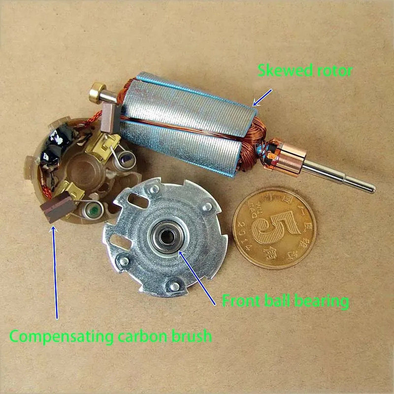 28mm DC 12V-14.4V 7340RPM-8800RPM Micro Car Automatice Parts Motor High Torque Double Ball Bearing Compensation Carbon Brush DIY |