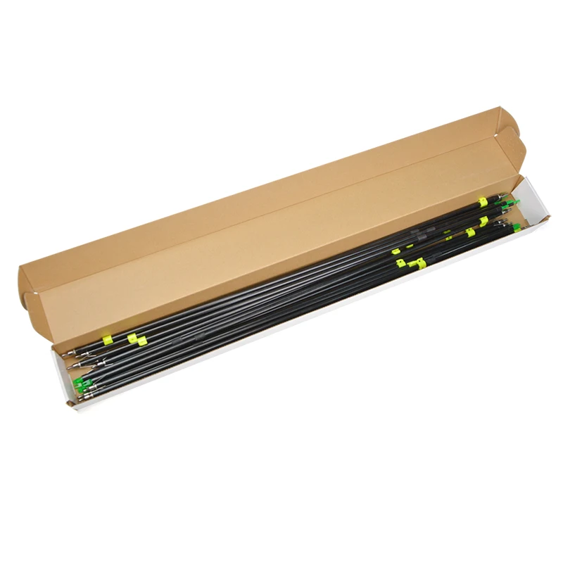 Стрелы из стекловолокна для рыбалки 10/12 шт. встраиваемые стрелы блочный лук