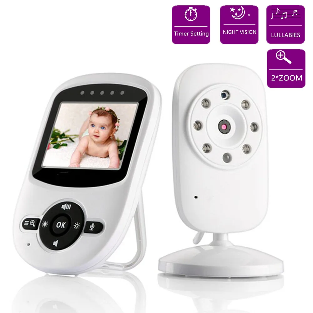 Видеоняня с камерой и аудио автоматическим ночным видением двусторонней связью