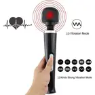 Волшебная палочка Вибраторы 10 скоростей AV Массажер Пуля Вибратор клитор массажер тела взрослый фаллоимитатор интимные игрушки для женщин игрушка для взрослых