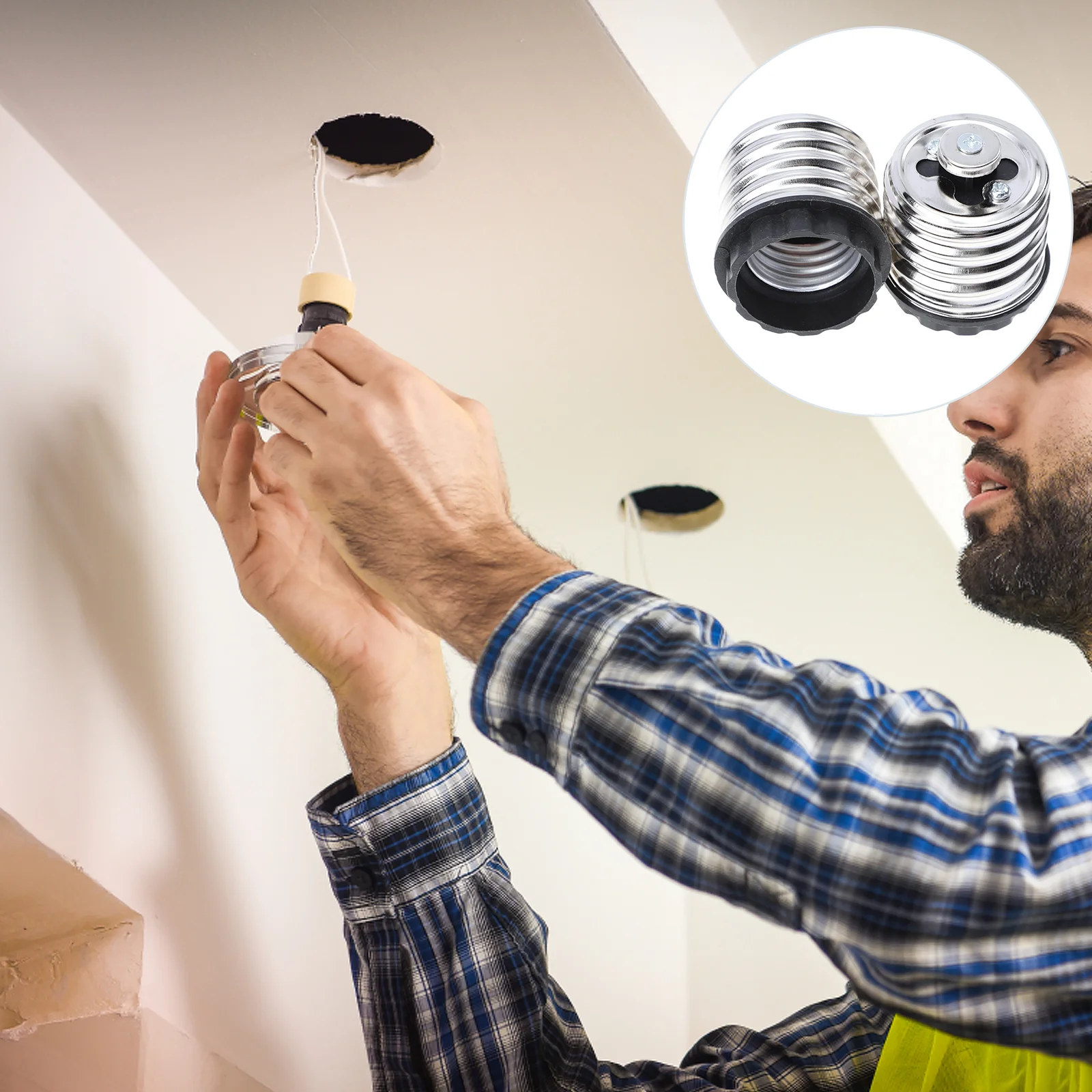 

8 шт., адаптер для лампы, лампа, лампа, E27, переходники для держателя лампы