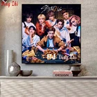 Алмазная живопись сделай сам, полноразмернаякруглая команда Южной Кореи для мальчиков, вышивка крестиком, группа идола, постер, вышивка, стразы, Декор