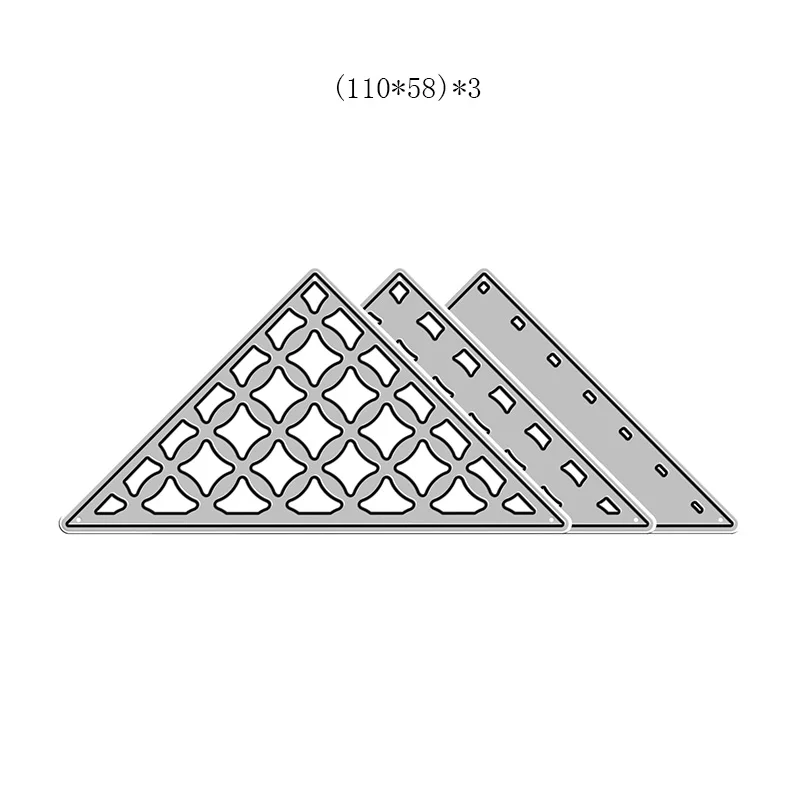 

New DIY Layering Bling Coin Flag Frame Craft 2021 Metal Cutting Dies for Scrapbooking Card Making Memorial Book Decor Embossing