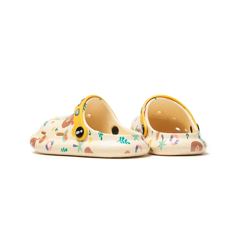 

Summer Children's Slippers Hole Rainbow Shoes For Kids Toddler Baby Outdoor Crocks Cartoon Print Cute Flat Heels Beach Sandals