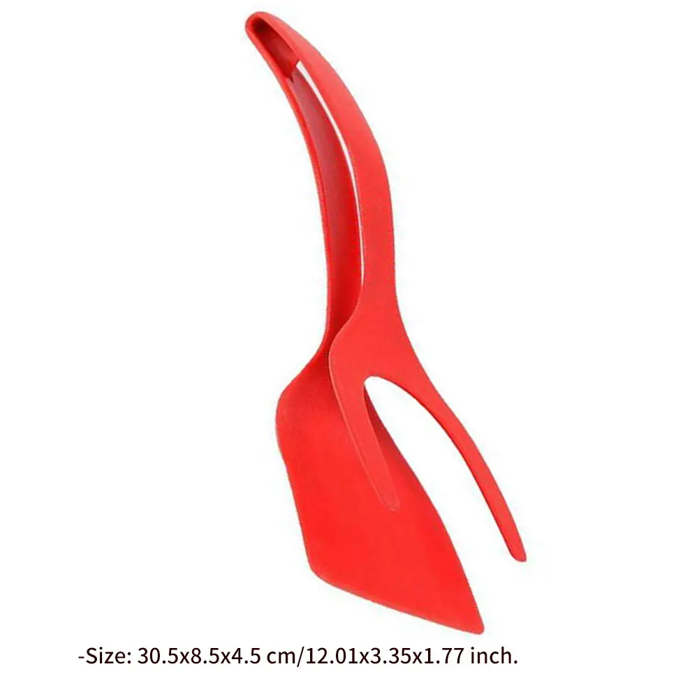

Silicone Egg Spatula 2-In-1 Non-Stick Omelette Pancake Egg Frying Beef Meat Kitchen Scraper Utensils Accessories Cooking Tools