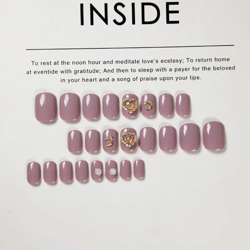 24 шт. в упаковке паста для красных бобов фиолетовая круглая головка короткий