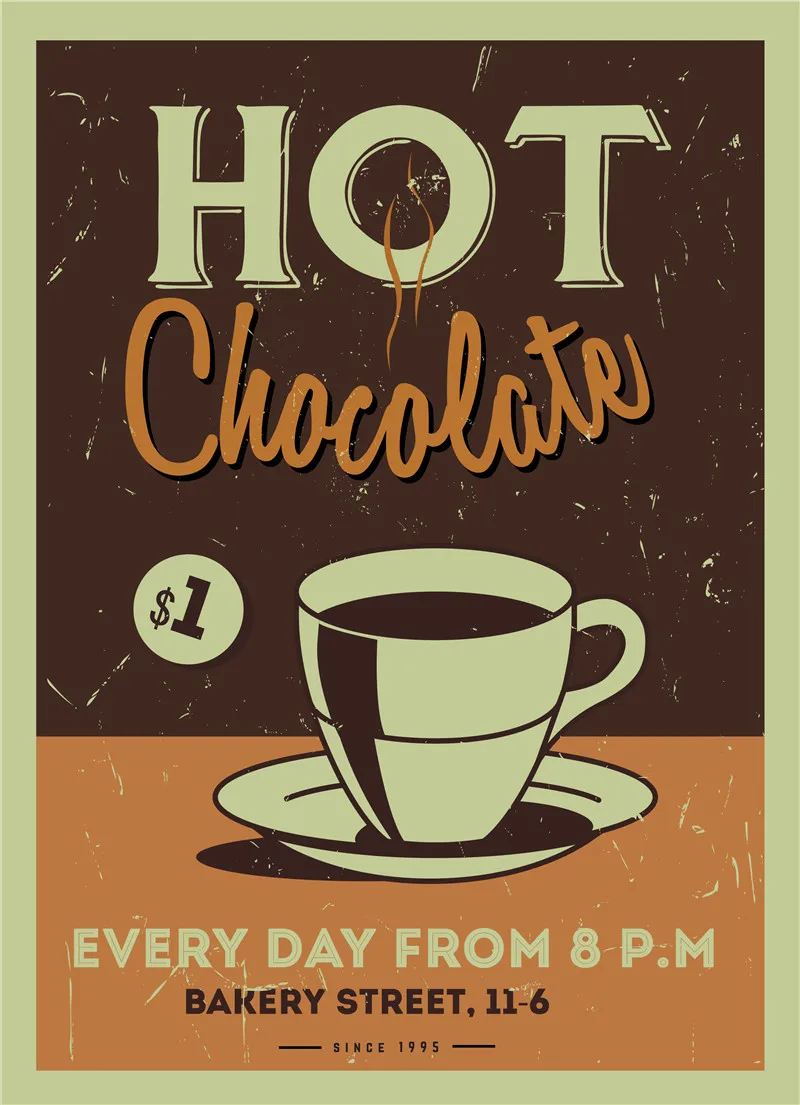 

Coffee Signs Plates Decorative Boards Metal Plate Bar Accessories Vintage Decoration Decoration for Home Decor for Kitchen