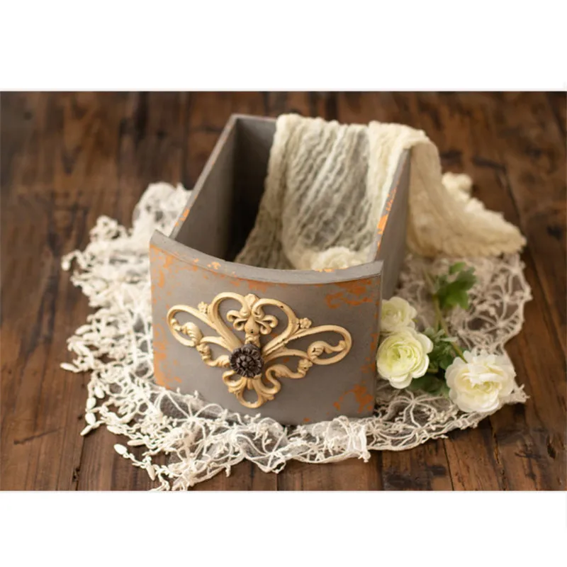 Реквизит для детской фотосъемки классический ящик Корзина новорожденных стул