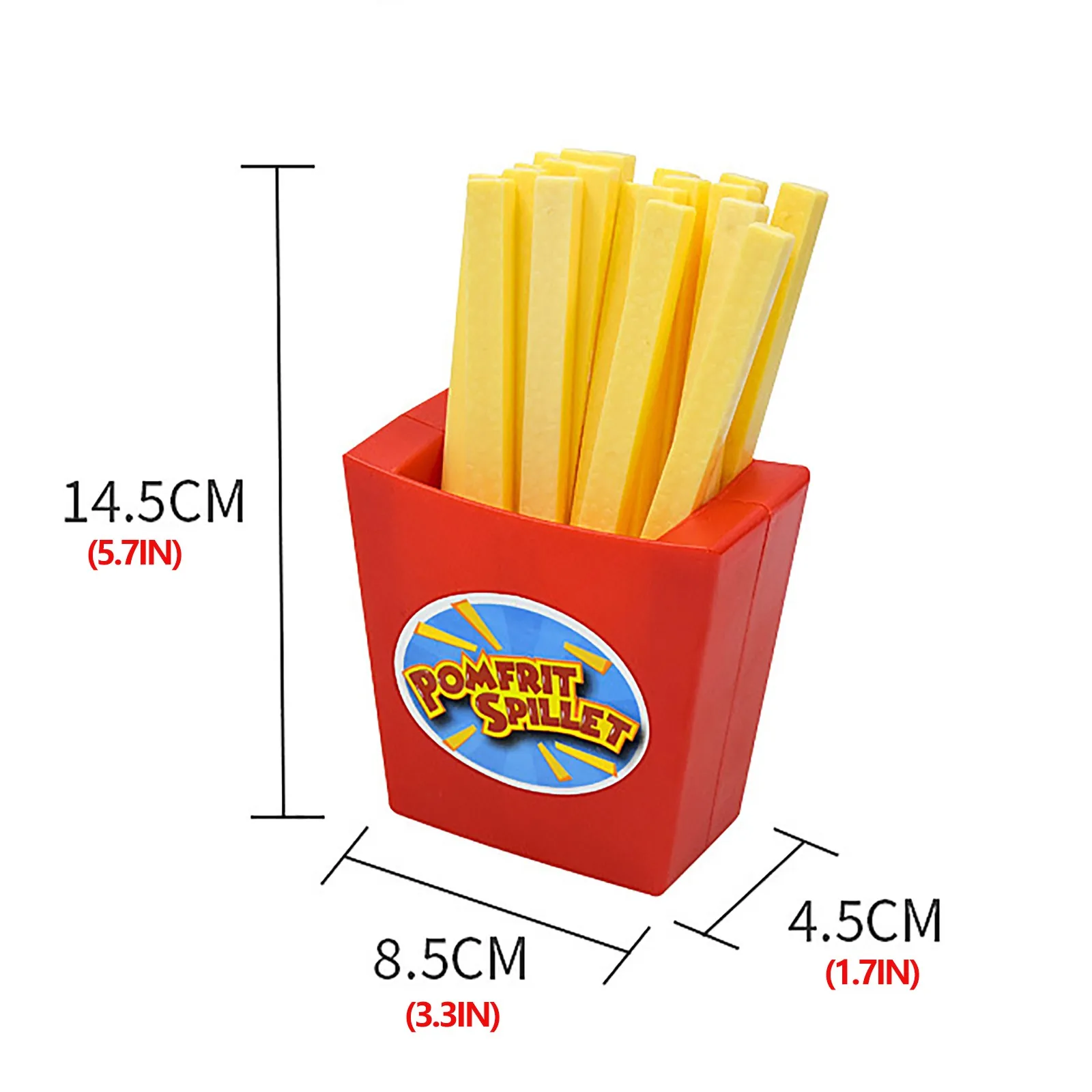 

Children's Party Birthday Gift Stress Stunt Toy Simulation Fries Food Model Decoration Kitchen Pretend Toys Kids Toys#G4