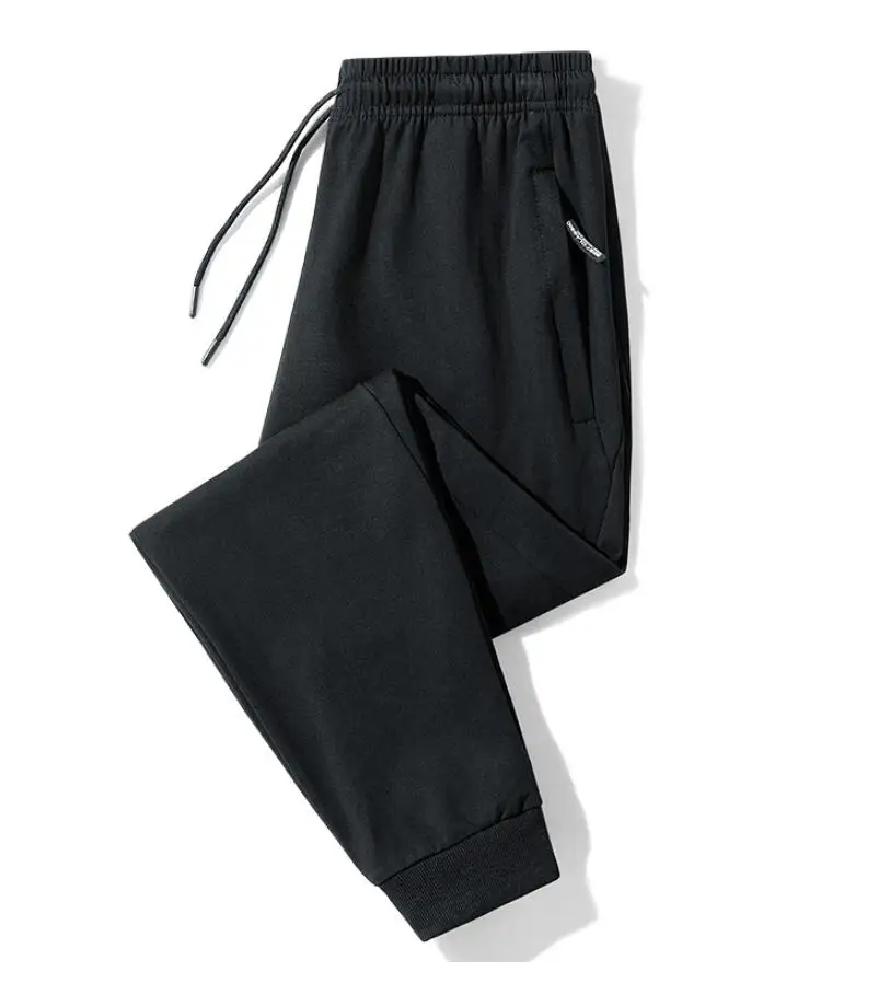 Брюки мужские для фитнеса повседневные эластичные штаны одежда бодибилдинга