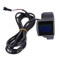 thumb accelerator shifter accelerator with digital voltage display for scooter electric scooter for electric bicycle accessory