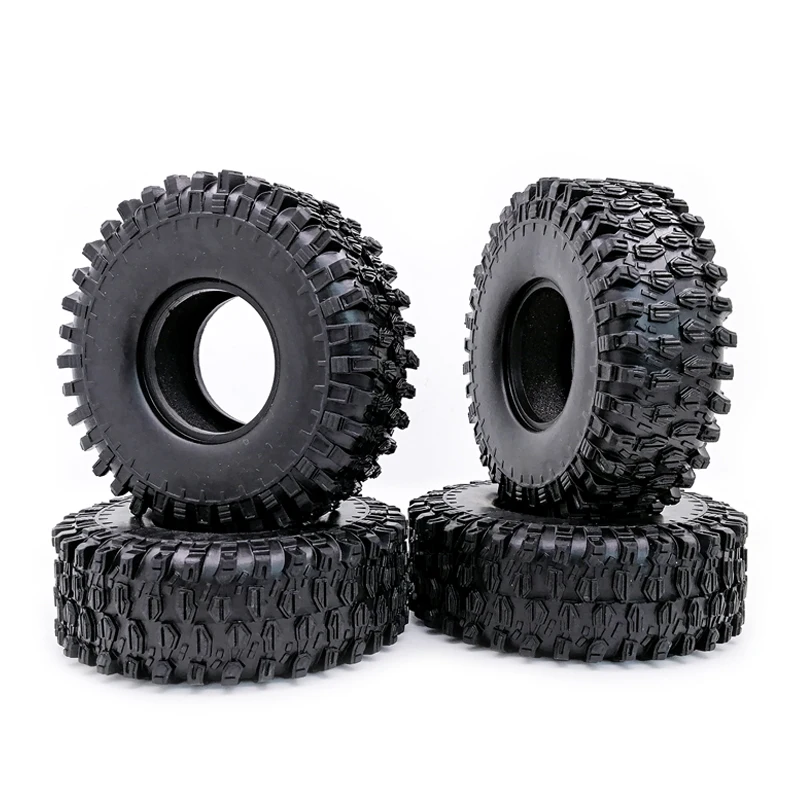 4 шт. резиновые шины 1 9 дюйма 120 мм для 1/10 RC Rock Crawler Axial SCX10 90046 D90 D110 | Игрушки и хобби