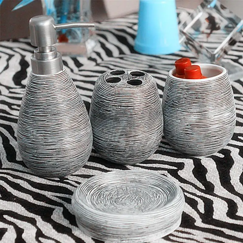 4 шт. набор керамических держателей для ванной комнаты|Наборы комплектующих