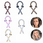 Лента для завивки без тепла, лента для завивки, шелковая лента для завивки волос