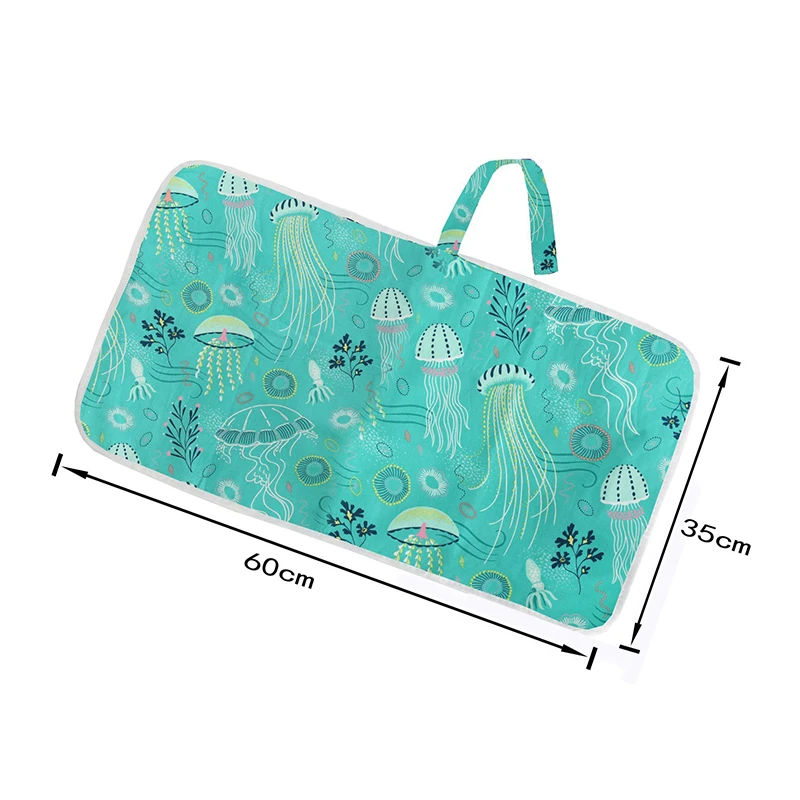 3 в 1 Водонепроницаемый детские пеленки Пеленальный Коврик складная детская не