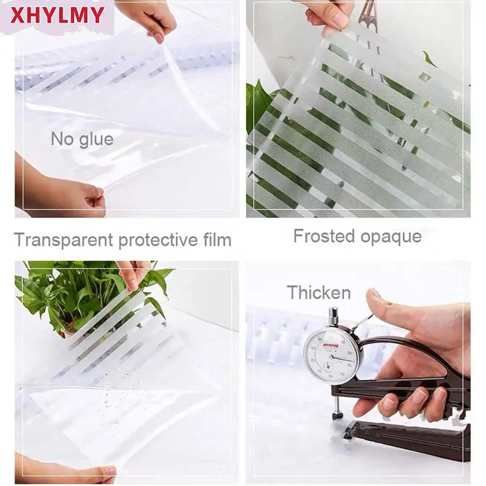 Антиклейкая оконная пленка широкая матовая полоса клейкая Антистатическая