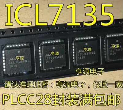 

Бесплатная доставка, 10 шт., ICL7135, ICL7135CQI PLCC28