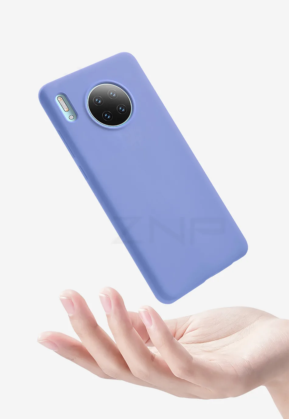 Чехол для телефона ZNP для huawei mate 20 10 30 P10 P20 P30 Pro Lite P Smart Z, жидкий силиконовый чехол для Honor 8x9 10 20 Lite Play