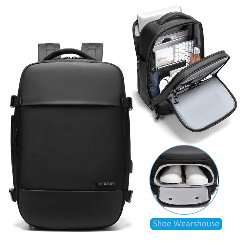 Многофункциональный мужской рюкзак для путешествий с защитой от кражи Большой