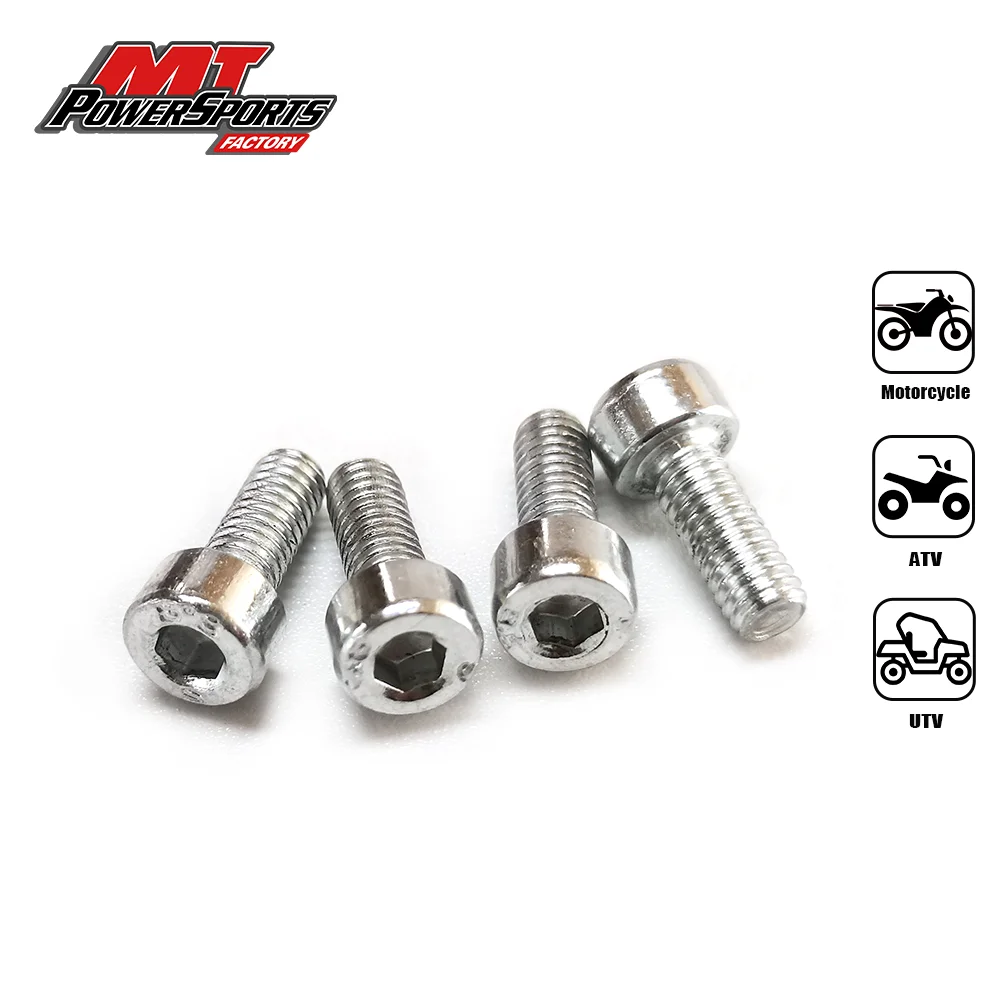 

50Pcs Motorcycle Accessories Of High Quality Stainless Grade 8.8 Carbon Steel Hexagon Socket Head Cap Allen Bolt Screw 10MM