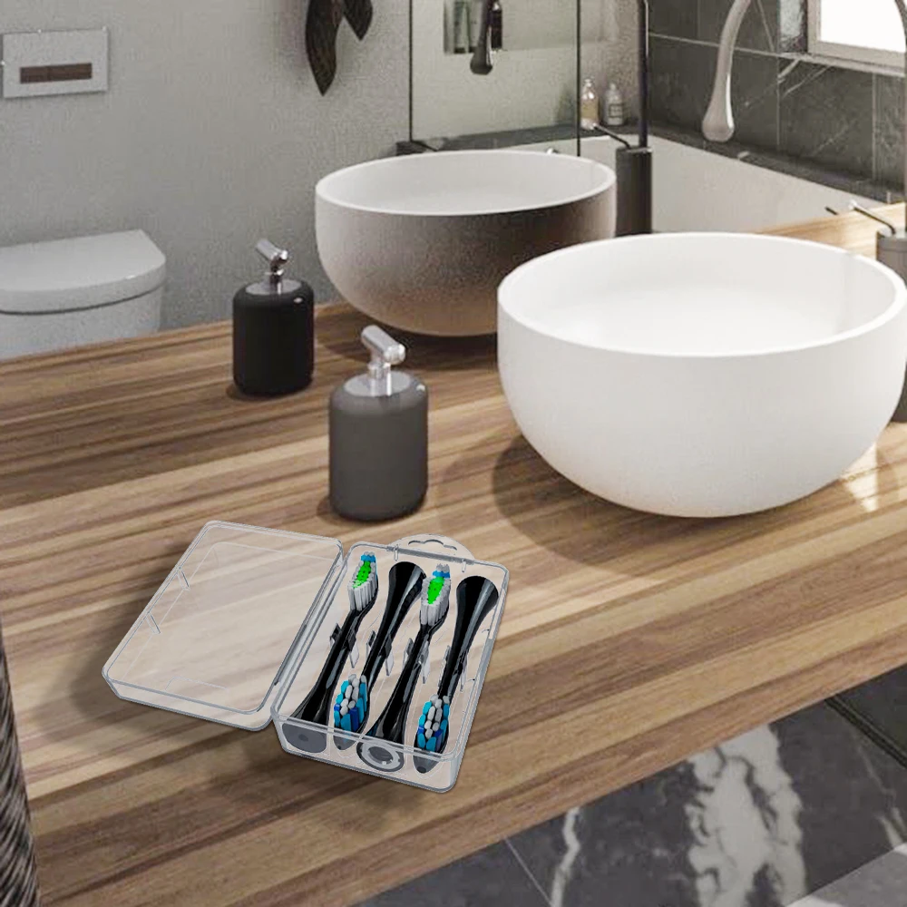 Коробка с электрической щеткой|Насадки для зубных щеток| |