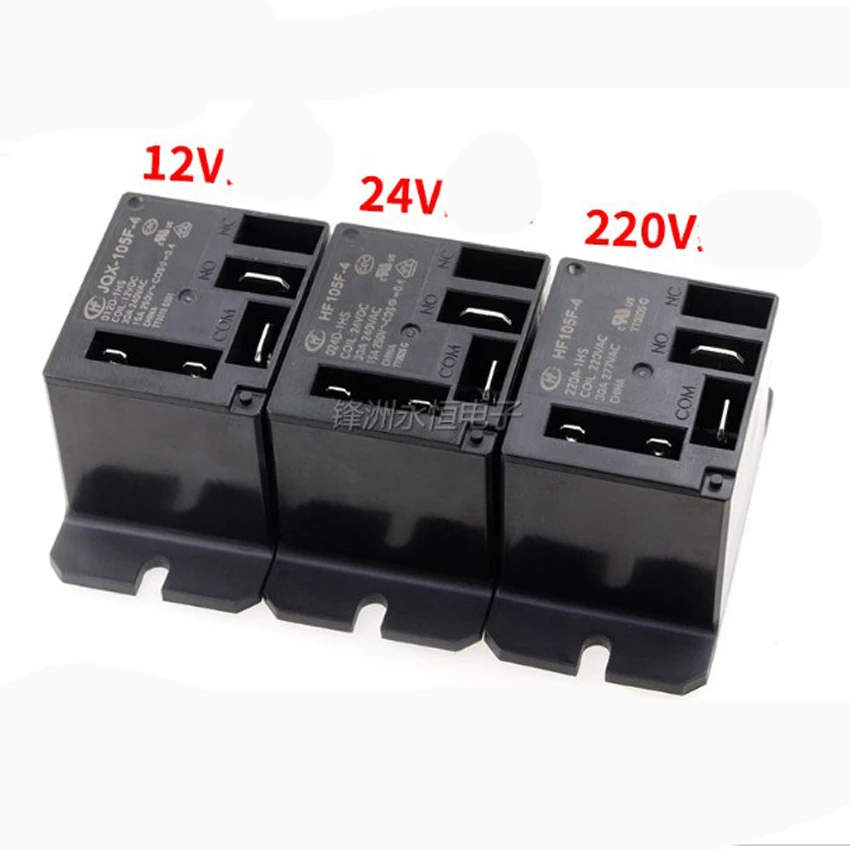 5 шт./лот JQX 105F 4 012D 1HS 024D 220A 12V/24V/220VAC реле кондиционера 30A/240VAC|Реле| |