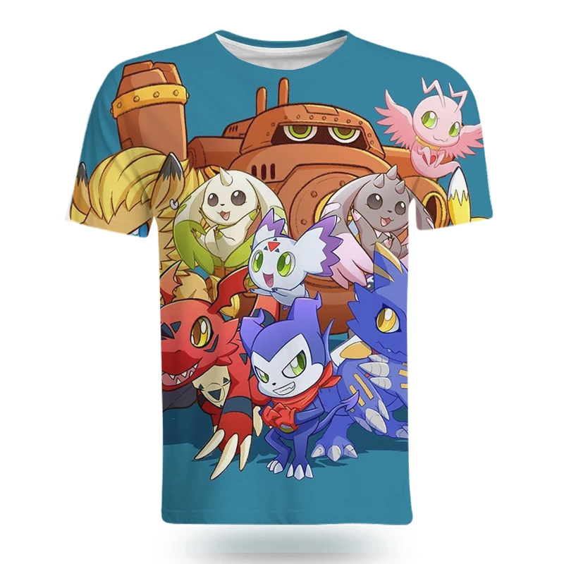 

New 2021 Kids Boys and Girls Short Sleeved Yellow Pickup Animals 3D New Printed Dynamic Cute T-Shirt 3D Printed T-Shirt