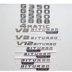 Хромированные буквы G300 G320 G350 G400 G450 G480 G500 G550 G800 4X4 эмблема 4matic задние эмблемы багажника для Mercedes Benz