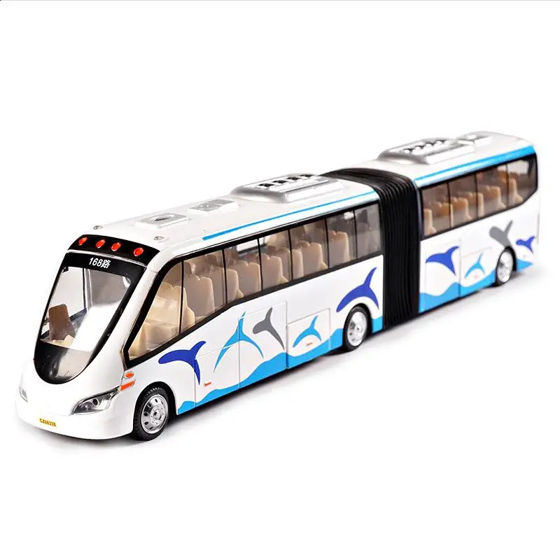 

Alloy pull back double-layer bus metal die-casting flash & music toy car high simulation city bus model toy car children's gift