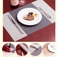 2021 new simple western placemats placemats western food insulation pads rectangular tableware cups non slip mats