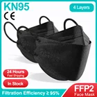 Маска KN95 в форме рыбы CE Корейская FFP2 маска для лица ffp2 маска для лица многоразовая ffp2 маска для лица FFP2 маска для защиты от пыли безопасные маски