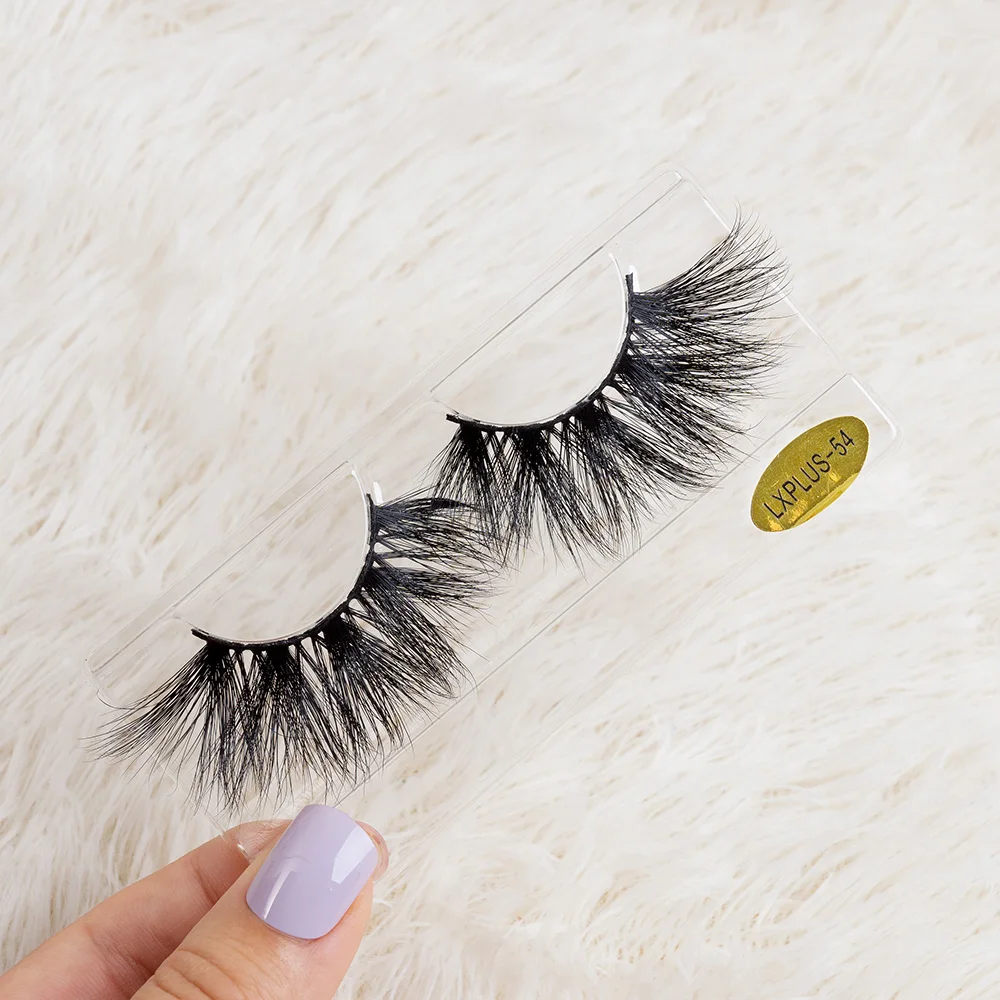 

Great You Own Logo Long Length Lashes Mink Eyelashes Wholesale 3d With Fancy Box