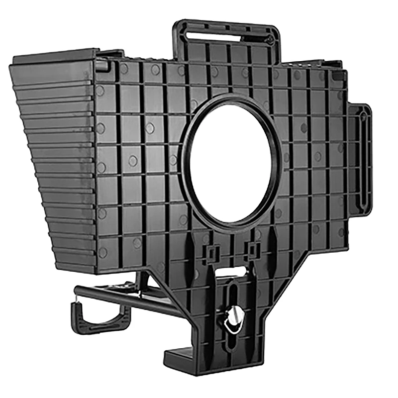 

Universal Teleprompter Prompter with BT Remote Lens Adapter Ring for Smart Phone Tablet Camera for Live Stream Video