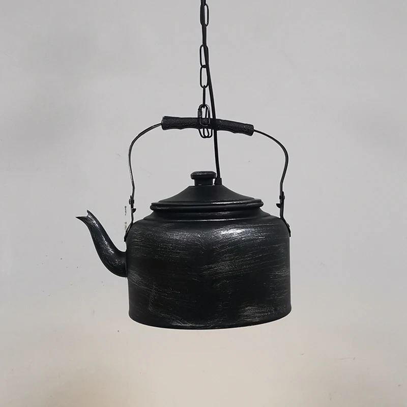 Подвесной светильник в стиле ретро потолочный индастриал для столовой железный