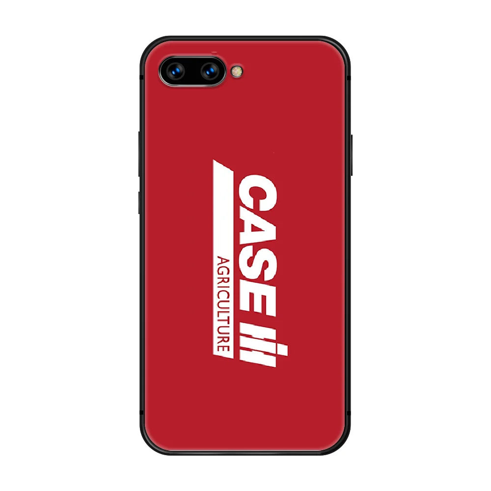 

CASE IH Tractor brand Phone Case Cover Hull For HUAWEI honor 8 8c 8a 8x 9 9a 9x V10 MATE 10 20 I lite pro black coque luxury