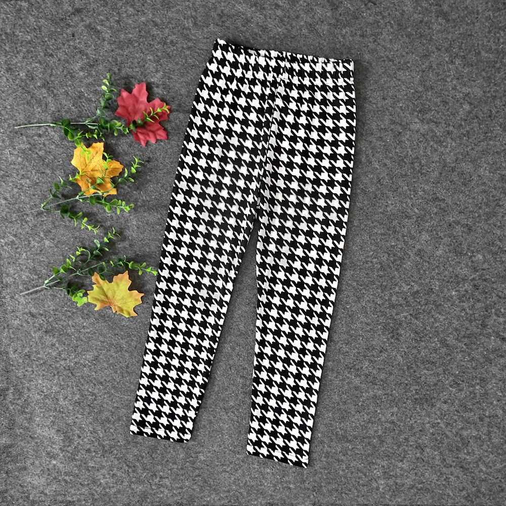 Leggings con estampado de unicornio para ni&ntilde;os, pantalones de algod&oacute;n con estampado Floral, 10 a&ntilde;os, Primavera-4