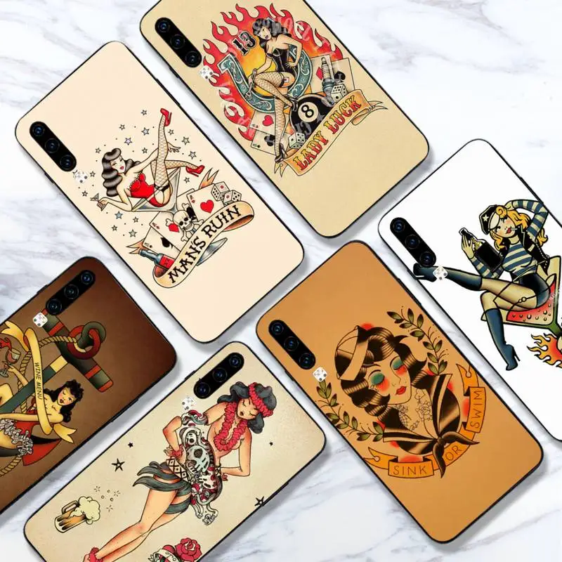 

porco rosso Japana anime Phone Case For Huawei honor Mate 10 20 30 40 i 9 8 pro x Lite P smart 2019 nova 5t