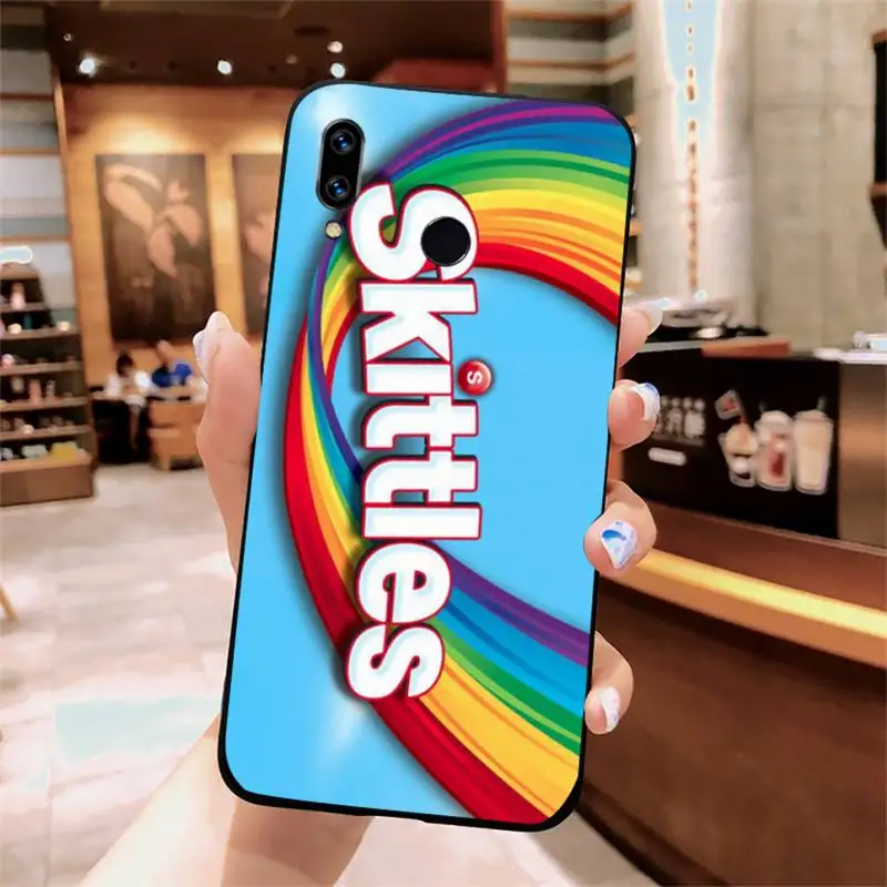 

Skittles Sweet Sour Fruit Candies Phone Case For Xiaomi Redmi note 7 8 9 t k30 max3 9 s 10 pro lite