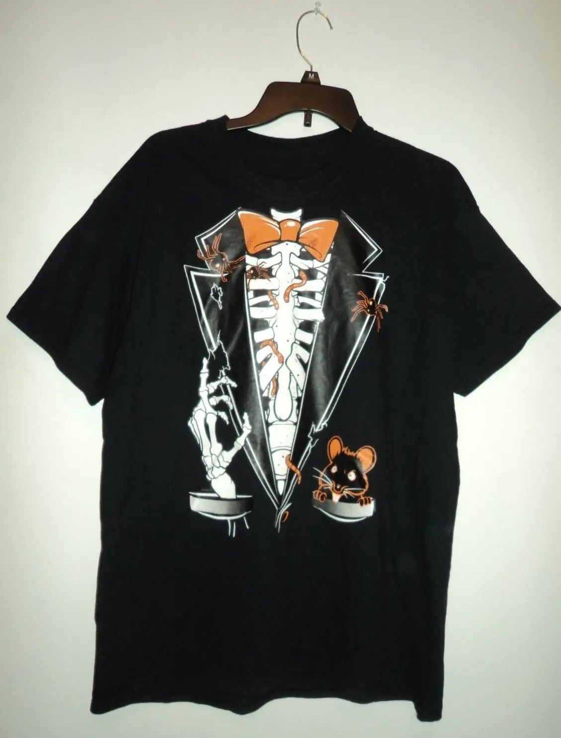 

Skeleton Tuxedo Unisex T-Shirt Cotton O-Neck Short Sleeve Men's T Shirt New Size S-3XL