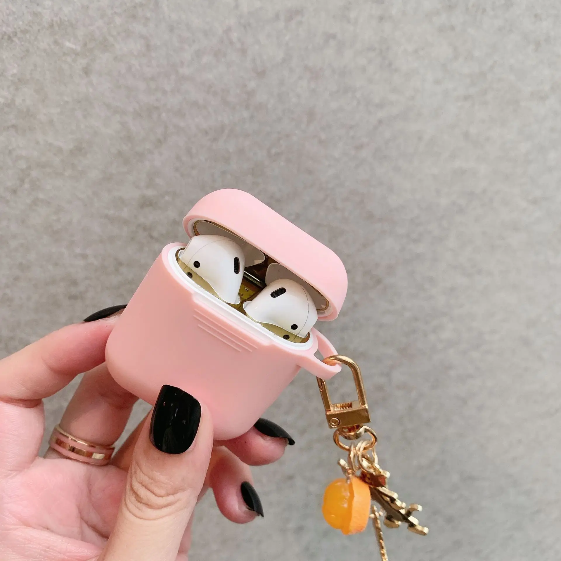 Милый чехол для наушников AirPods мультяшный Кот Том и Джерри брелок беспроводные наушники чехол для Apple Airpods 2 сумка аксессуары
