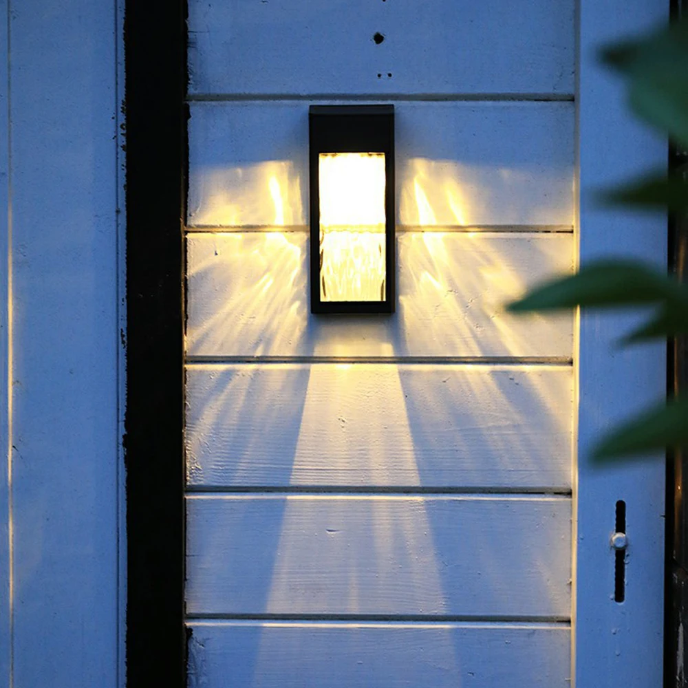 2 шт. водонепроницаемые уличные лампы на солнечной батарее|Светодиодные