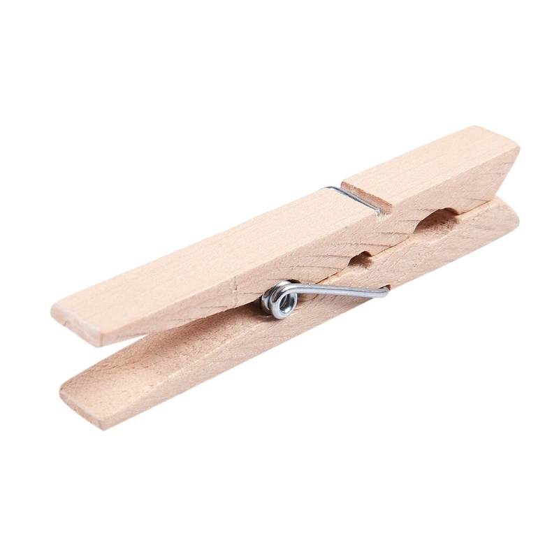 

Wooden Clothes Pins Pegs Hanging Clips 24 Pcs