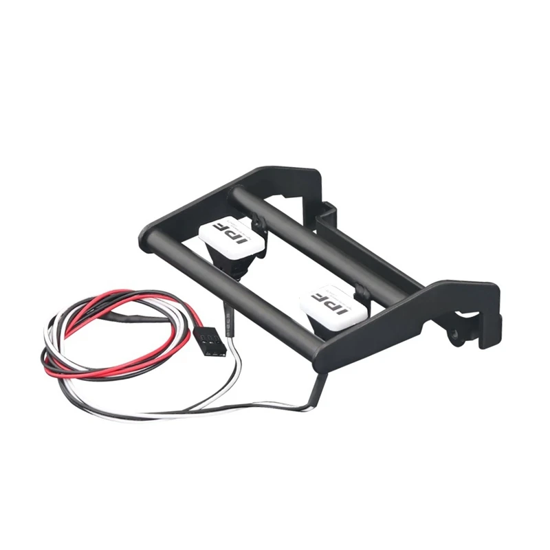 

for 1/10 RC Crawler Traxxas TRX4 Metal Front Bumper with Led Light for 1/10 RC Crawler Traxxas TRX4