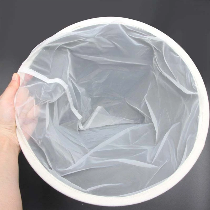 

1PCS Fiber Mesh Nylon Cone-shape Honey Strainer Filter Net Single Layer White Beekeeping Tools Purifier Apiary Equipment