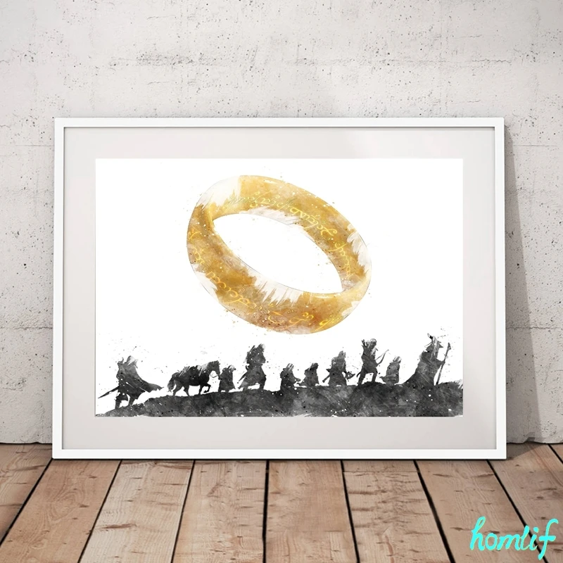 DIY Алмазная вышивка крестиком Властелин колец эльфийский круг 5D полная дрель