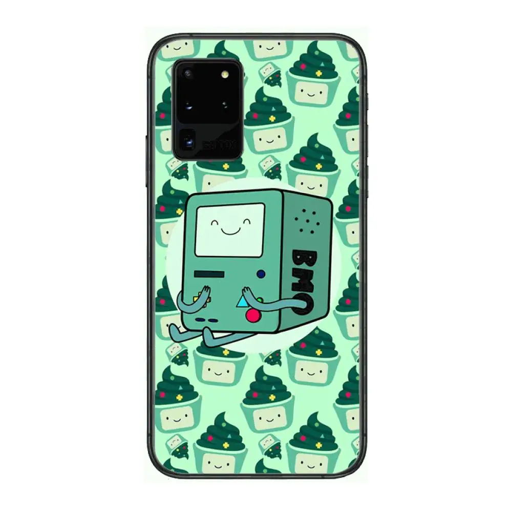 

Adventure Time For style Phone cover hull For SamSung Galaxy S 6 7 8 9 10 20 21 Plus Edge E note 5G Lite Ultra black soft bump